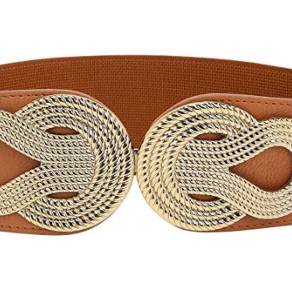 Wide Elastic Vintage Cinch Retro Metal main image 5